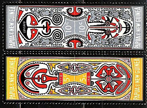 Папуа Новая Гвинея, 1969, Мифология (II), 4 марки